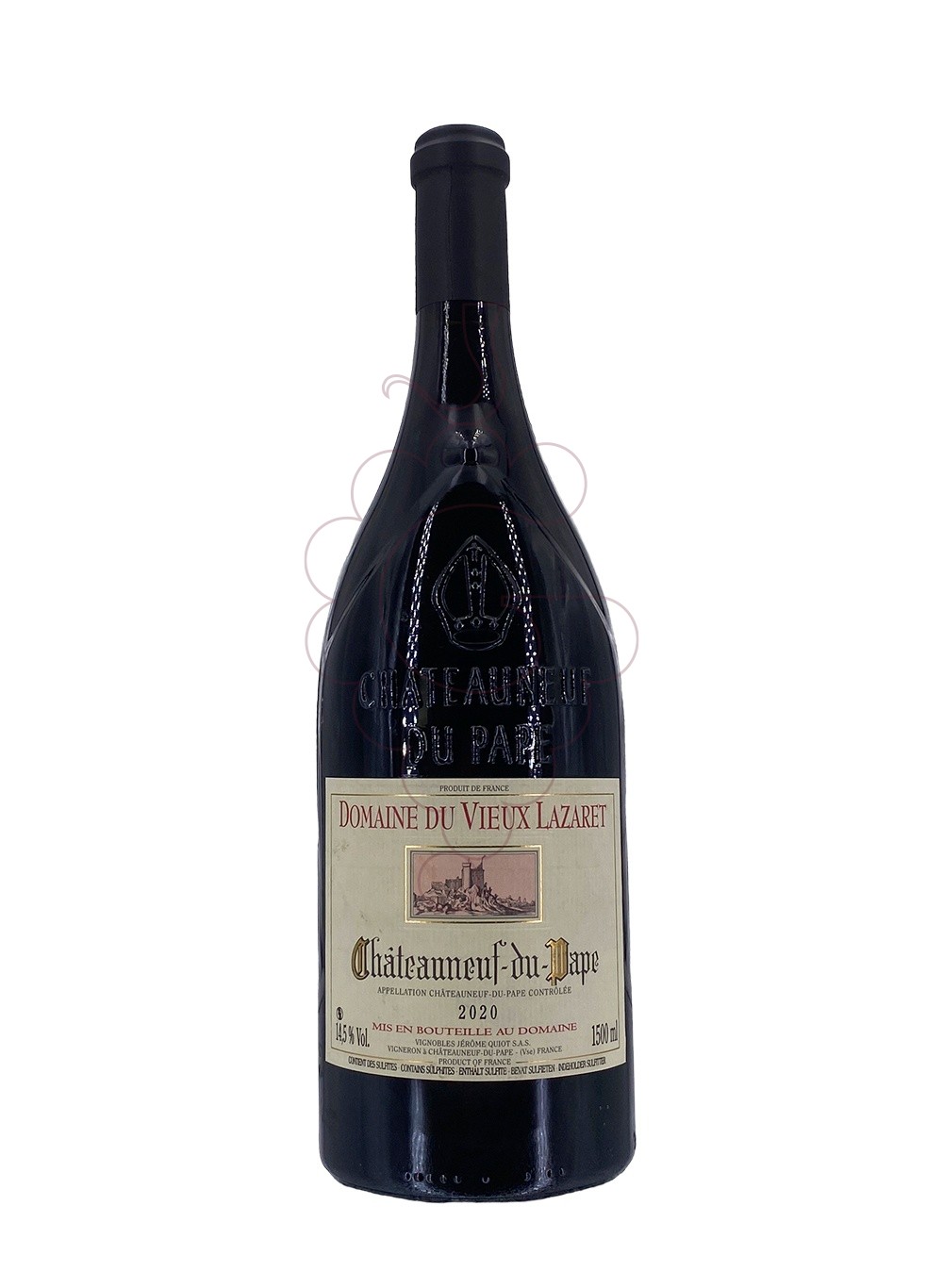 Foto Vieux lazaret chat-pape magnum vino tinto