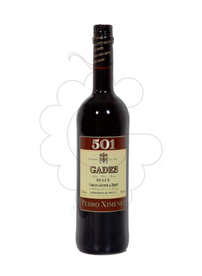 Foto Gades 501 Pedro Ximenez  vino generoso