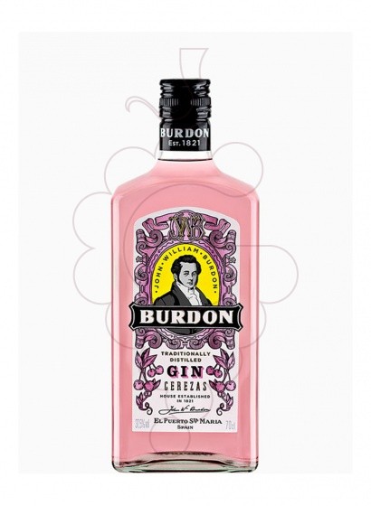 Foto Ginebra Gin burdon cereza 70 cl