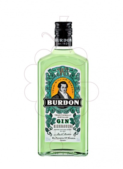 Foto Ginebra Gin burdon hierbabuena 70 cl