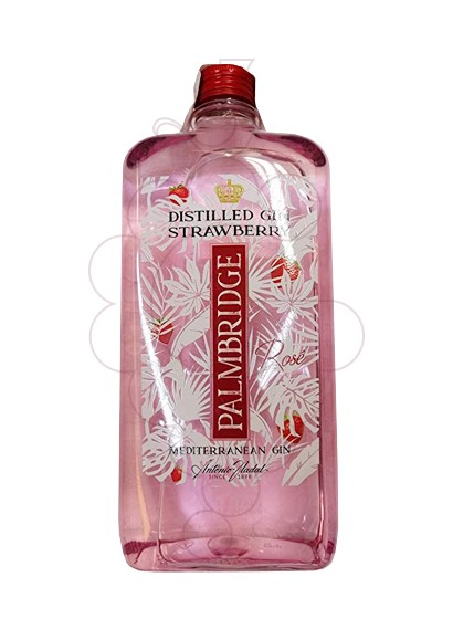 Foto Ginebra Palmbridge Strawberry Petaca Plástico