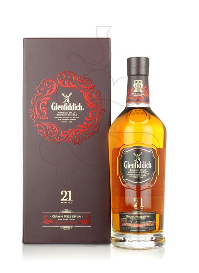 Foto Whisky Glenfiddich Rum Cask 21 Años