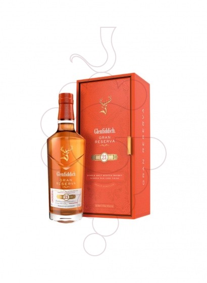 Foto Whisky Glenfiddich Rum Cask 21 Años