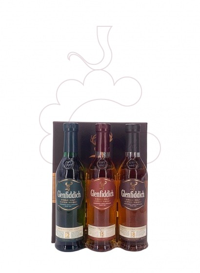 Foto Whisky Glenfiddich Pack Variado 3 u