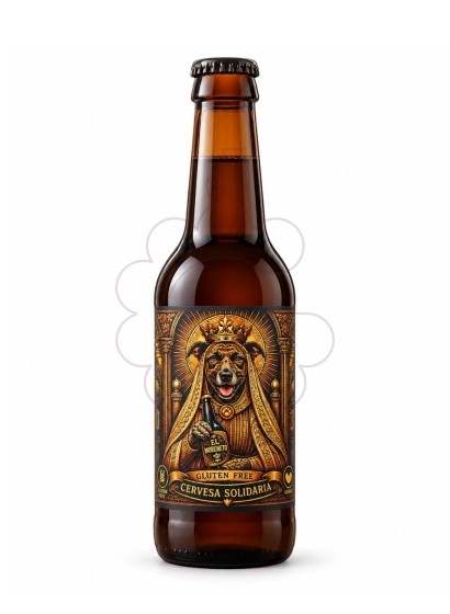 Foto Cerveza Guau el moreneto gluten free