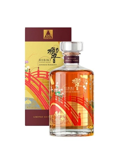 Foto Whisky Hibiki Japanese Harmony Limited Edition 100th Anniversary