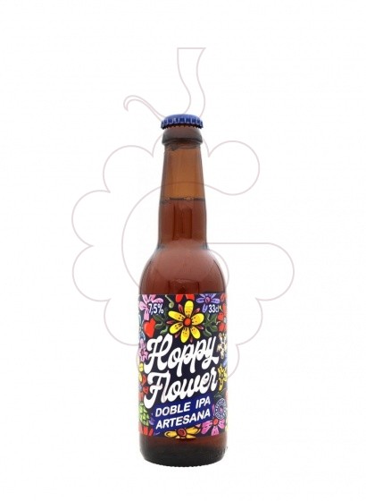 Foto Cerveza Hoppy flower cerv.amp 33 cl