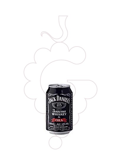 Foto Licor Jack Daniels Cola lata