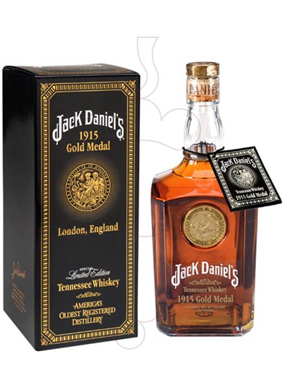 Foto Whisky Jack Daniels Gold Medal 1915