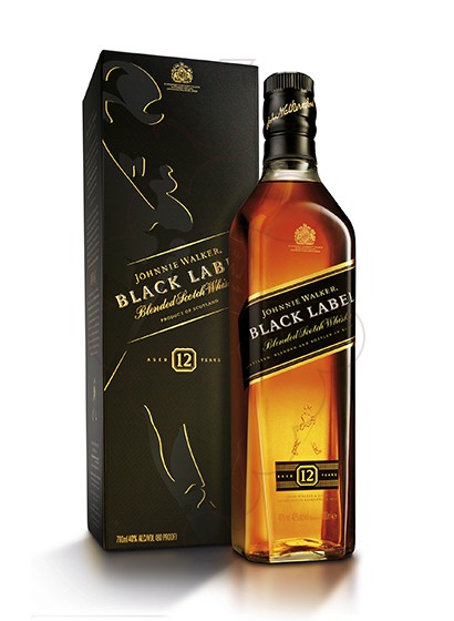 Foto Whisky Johnnie Walker Black Label rellenable