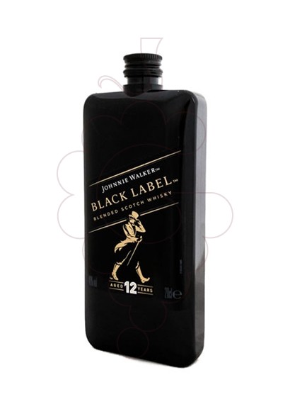 Foto Whisky Johnnie Walker Black Petaca Plástico
