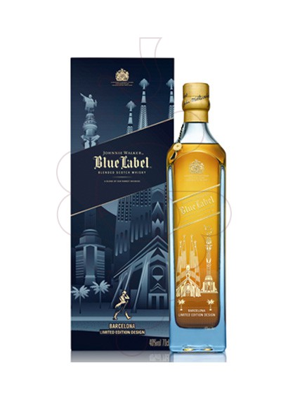 Foto Whisky Johnnie Walker Blue Barcelona Ed.