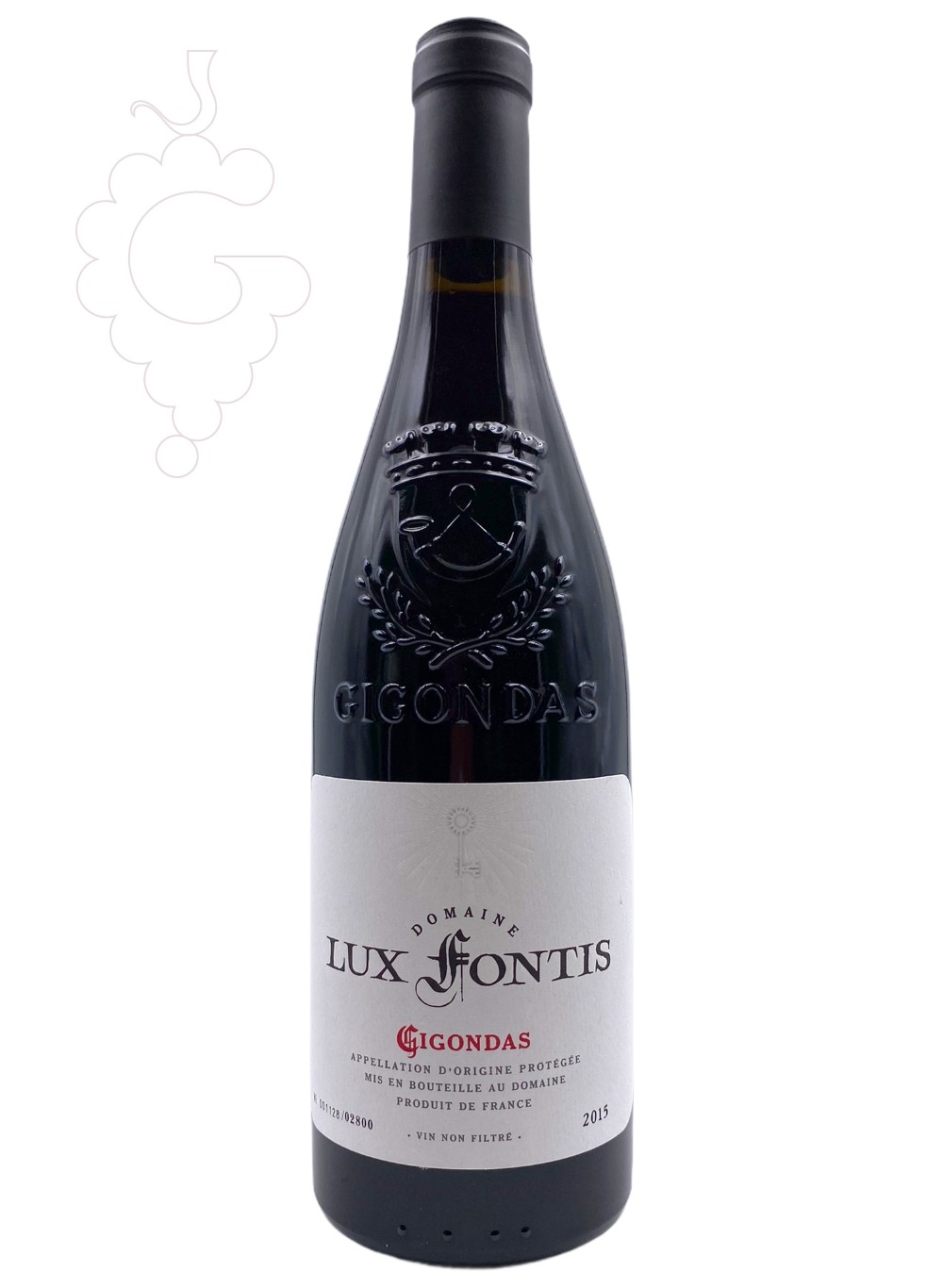 Foto Lux Fontis Gigondas vino tinto