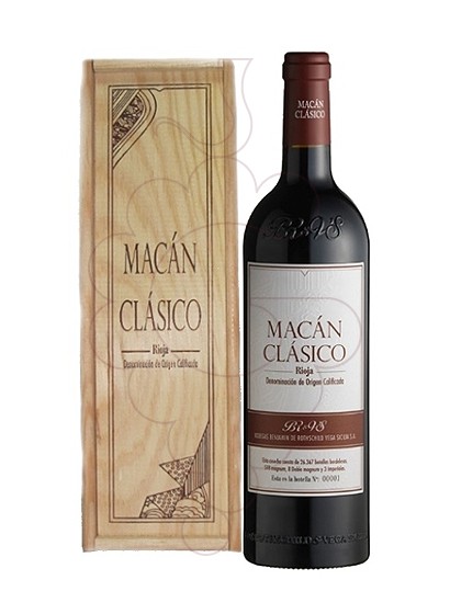 Foto Macán Clásico Magnum vino tinto