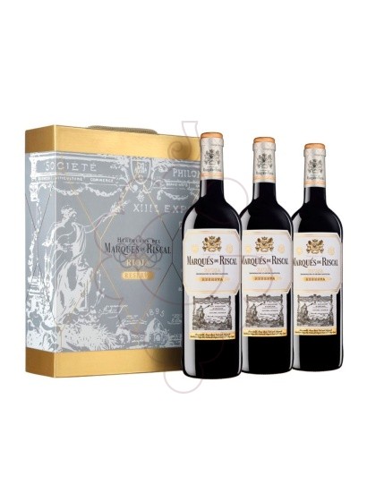 Foto Cajas regalo Marqués de Riscal Reserva Pack 3 u