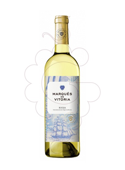 Foto Marques de Vitoria Blanc vino blanco
