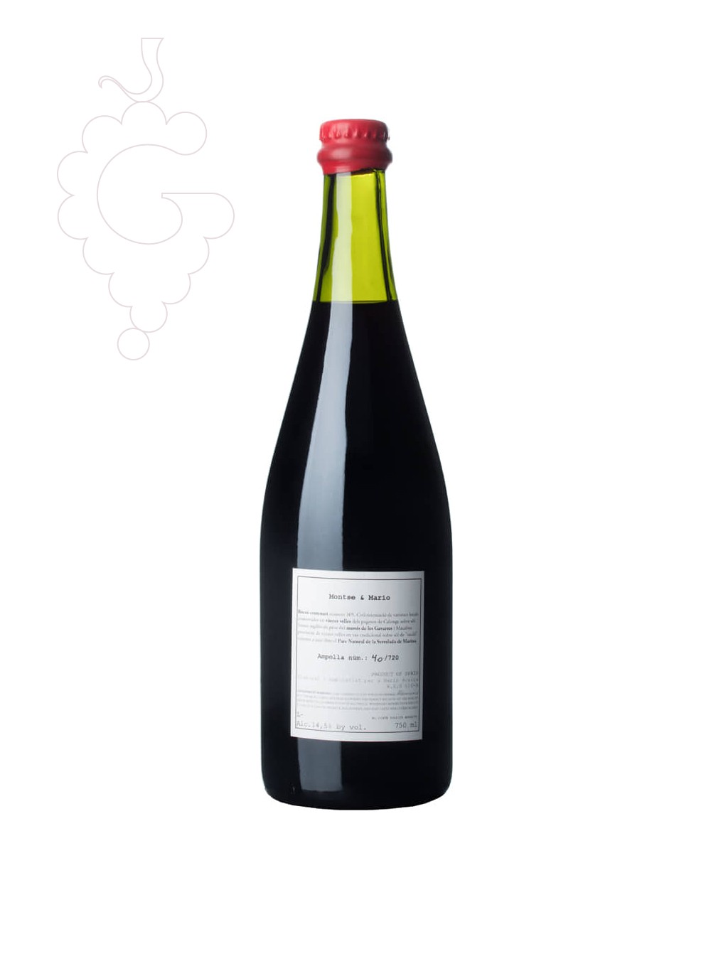 Foto Mas Molla Montse & Mario vino tinto