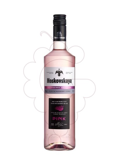 Foto Vodka Moskouskaya Pink