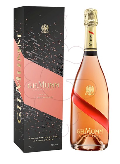 Foto Mumm Grand Cordon Rouge Rosé Brut Estuchado vino espumoso