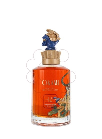 Foto Whisky Okami 12 anys pure malt japone