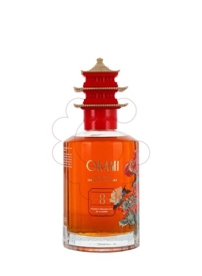 Foto Whisky Okami 8 anys pure malt japones