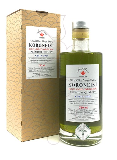 Foto Aceite Aceite Mas Auró Koroneiki Botella