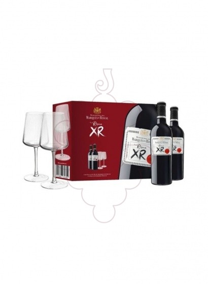 Foto Cajas regalo Marques de Riscal XR Reserva Pack (2 u + 2 Copes)