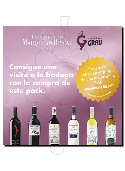 Foto Cajas regalo Pack Visita Bodega Marqués de Riscal
