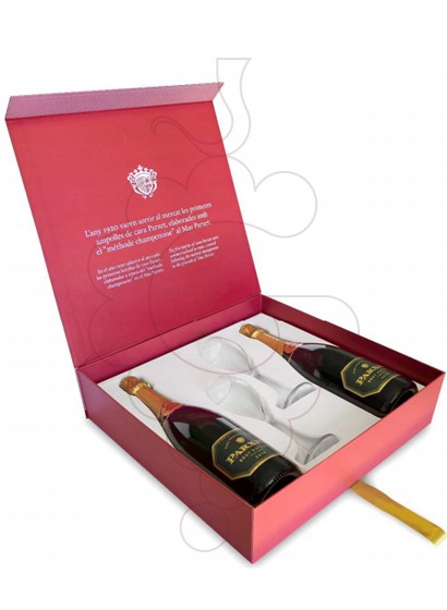 Foto Cajas regalo Parxet Brut Nature Pack (2 u + 2 copas)