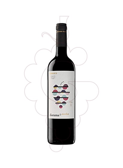 Foto Diorama Merlot vino tinto