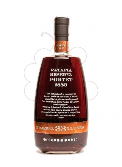 Foto Licor Ratafia Portet Reserva 33 Llunes