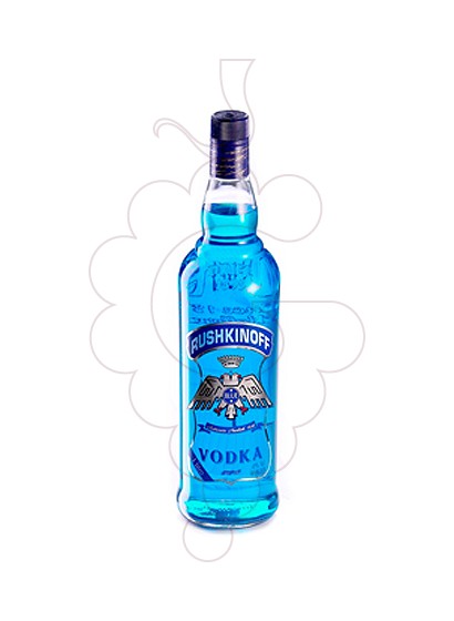 Foto Vodka Rushkinoff Blue