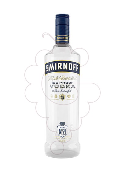 Foto Vodka Smirnoff Etiqueta Azul