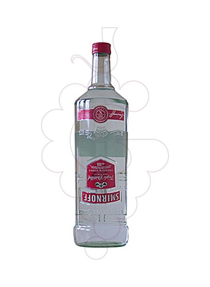 Foto Vodka Smirnoff Etiqueta Roja