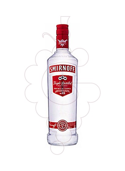 Foto Vodka Smirnoff Etiqueta Roja rellenable