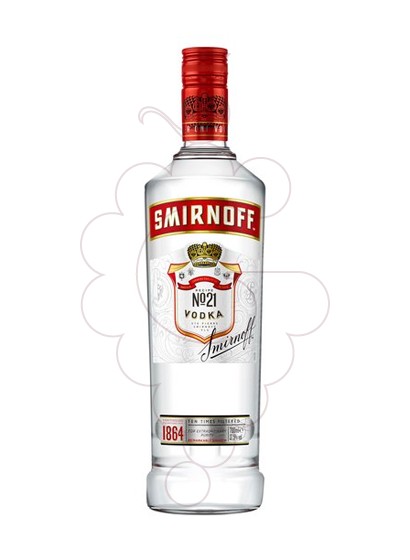 Foto Vodka Smirnoff Etiqueta Roja irrellenable