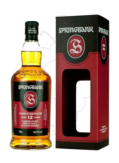 Foto Whisky Springbank Cask Strength 12 Años
