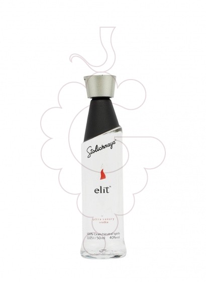 Foto Vodka Stolichnaya elit miniatura
