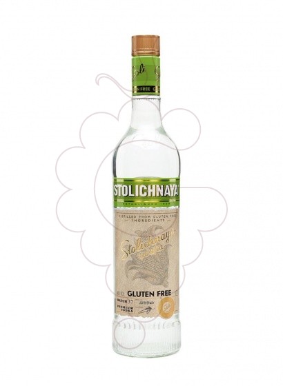Foto Vodka Stolichnaya gluten free 70 cl