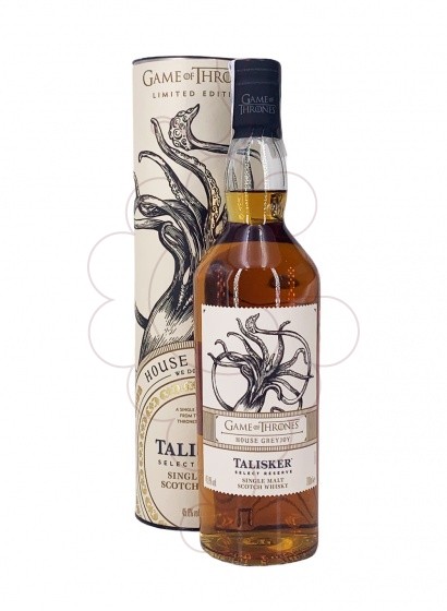 Foto Whisky Talisker Select Reserve House Greyjoy Game of Thrones