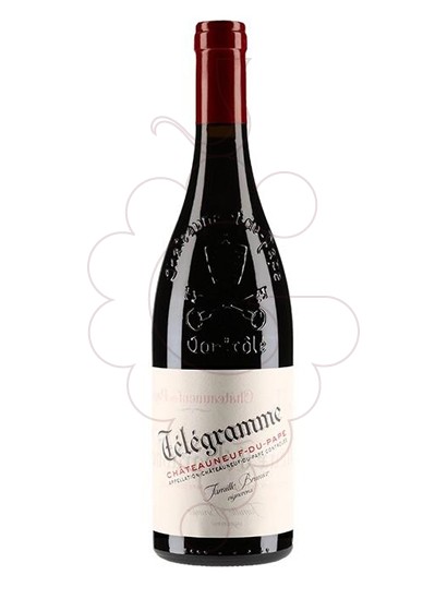 Foto Télégramme Châteauneuf-du-Pape vino tinto