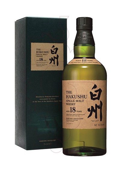 Foto Whisky The Hakushu 18 Años