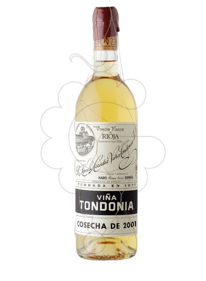 Foto Viña Tondonia Gran Reserva Blanco vino blanco