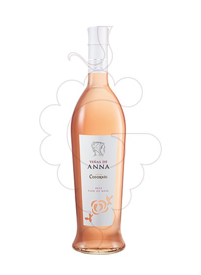 Foto Viñas de Anna Flor de Rosa vino rosado