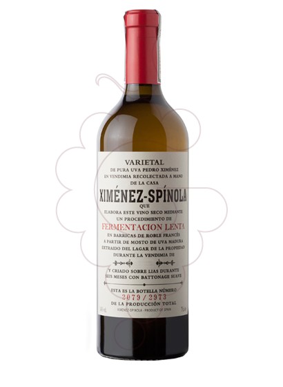 Foto Ximénez-Spinola Fermentación Lenta vino generoso